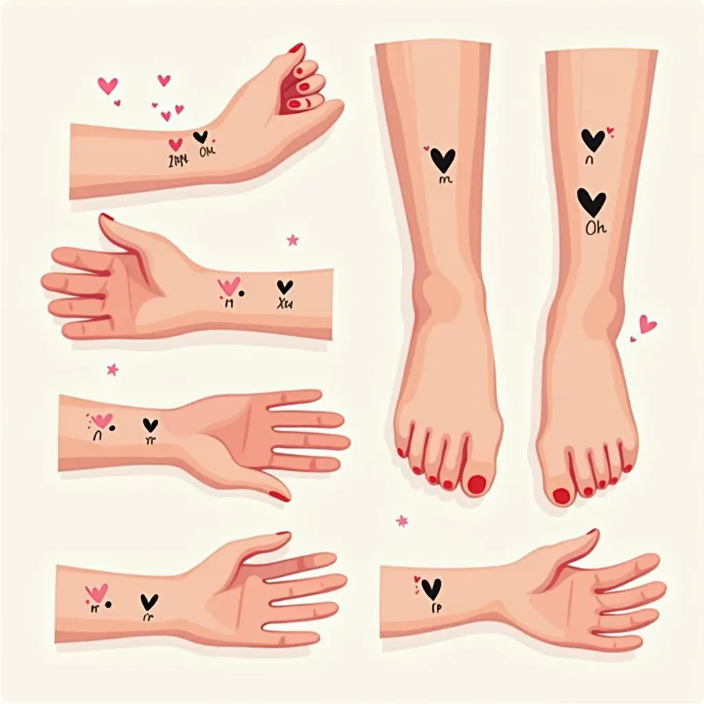 Placement Matters: Best Spots for Your Small Friendship Tattoos