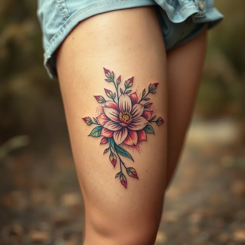 Placement Matters: Finding the Perfect Spot for Your Lady Thigh Tattoo