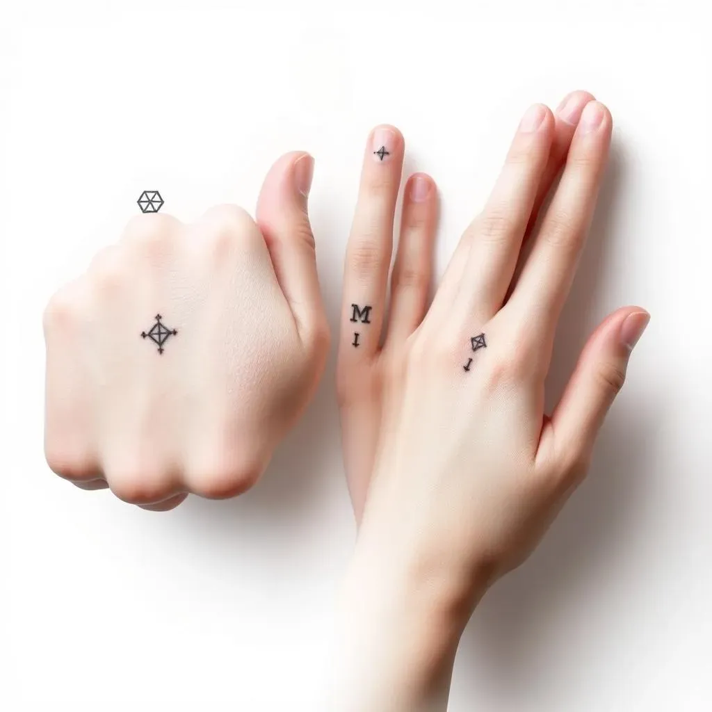 Placement Matters: Finding the Perfect Spot for Your Simple Hand Tattoo