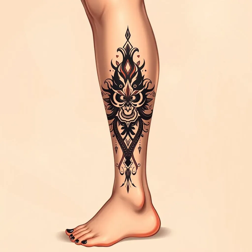 Placement Matters: Finding the Perfect Spot on Your Leg for a Tattoo