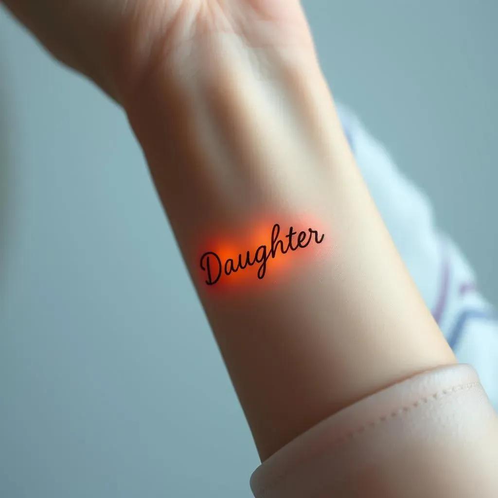 Placement Matters: Where to Put Your Small Daughter Name Tattoo