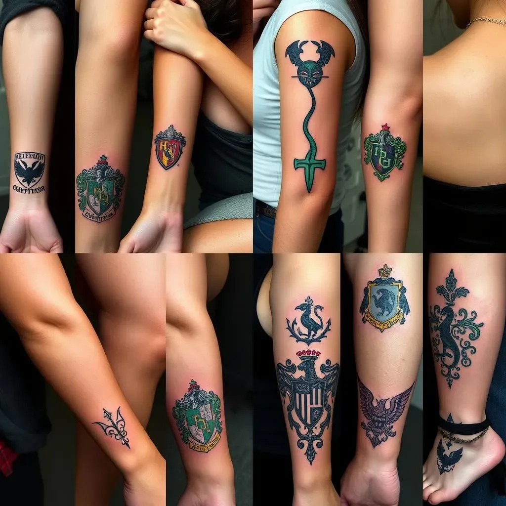 Placement Matters: Where to Show Off Your Harry Potter House Tattoo