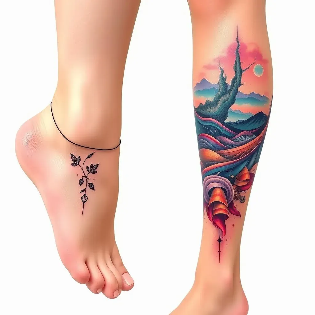 Placement Perfection: Finding the Ideal Spot for Your Leg Tattoo