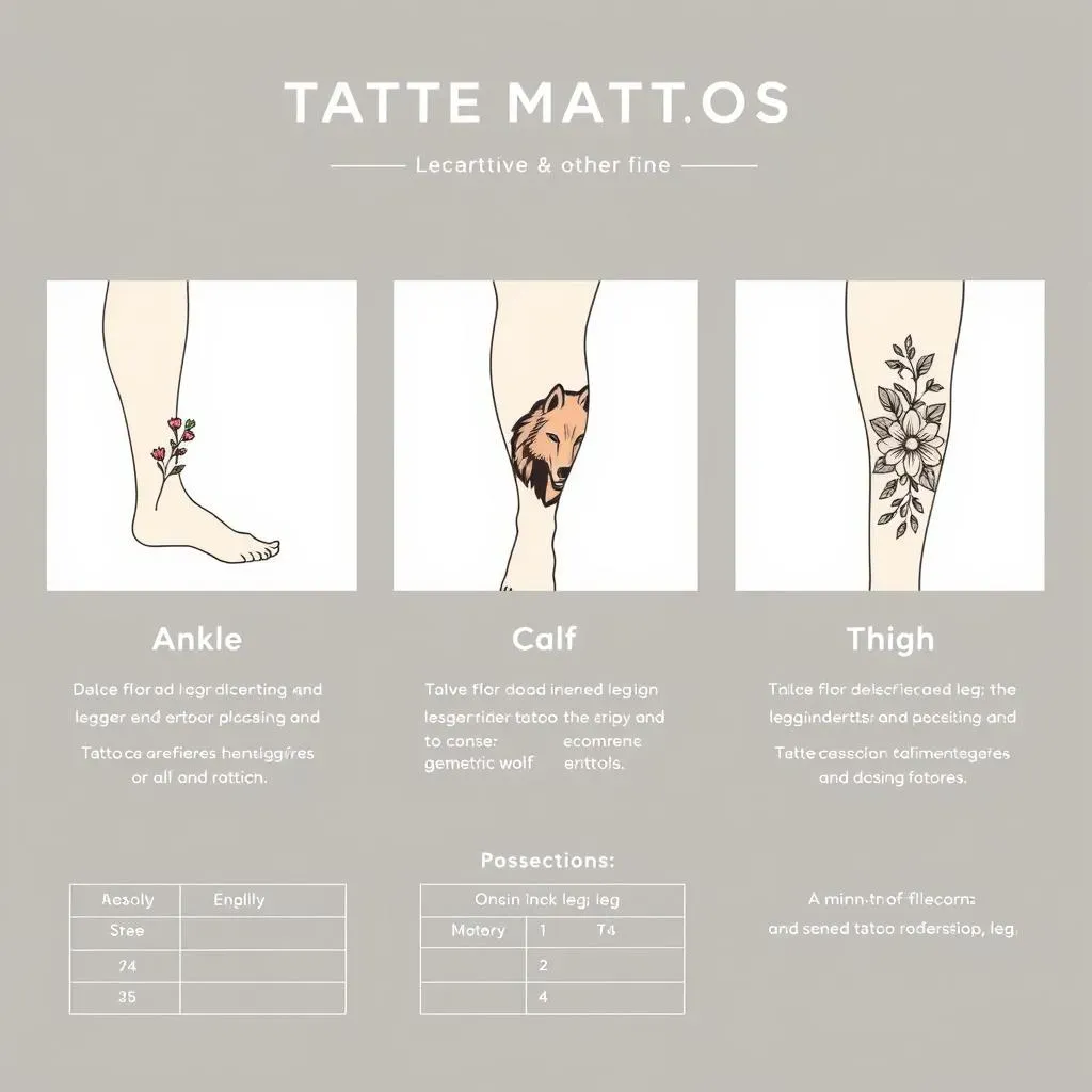 Placement Perfection: Finding the Ideal Spot for Your Leg Tattoo