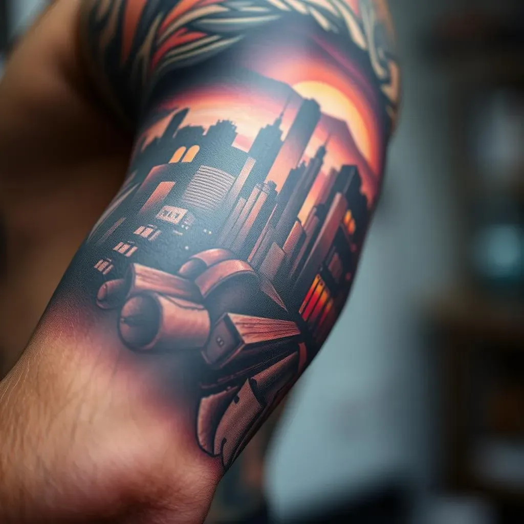 Planning Your Urban Tattoo Sleeve: Size, Placement, and Pain
