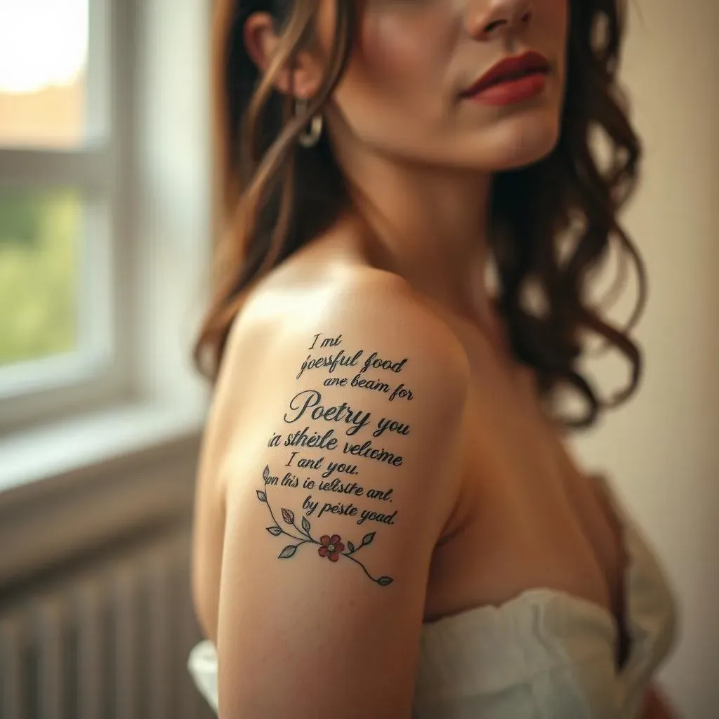 Ultimate Poem Tattoos for Women