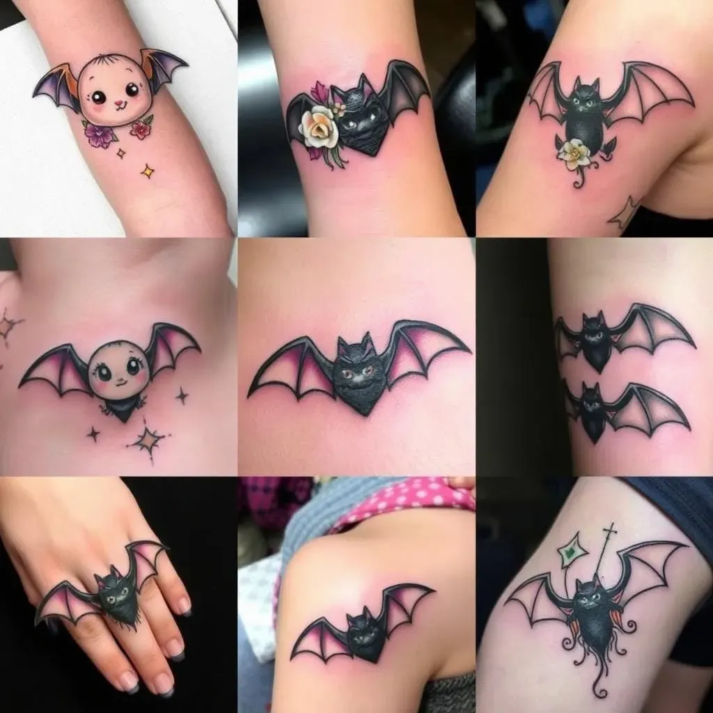 Popular Bat Tattoo Designs for Women: From Cute to Gothic