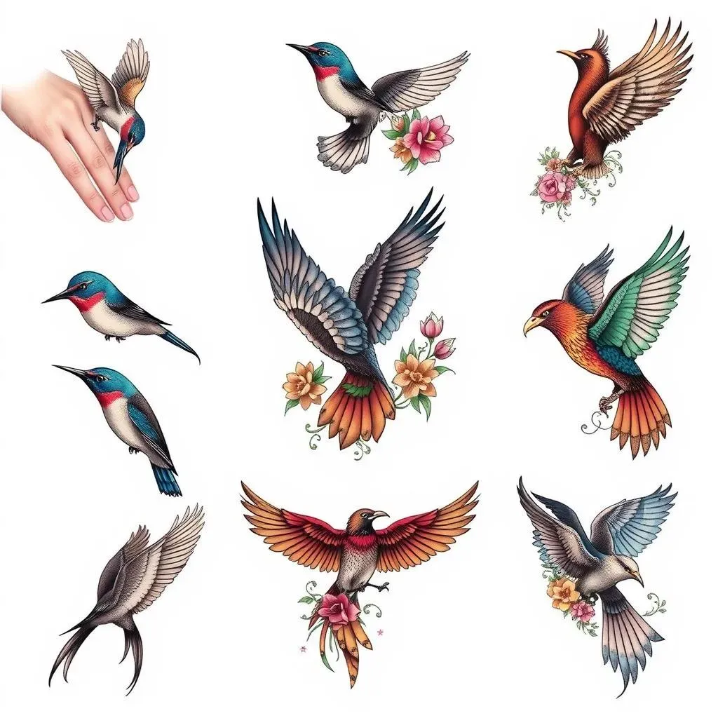 Popular Bird Tattoo Designs for Women