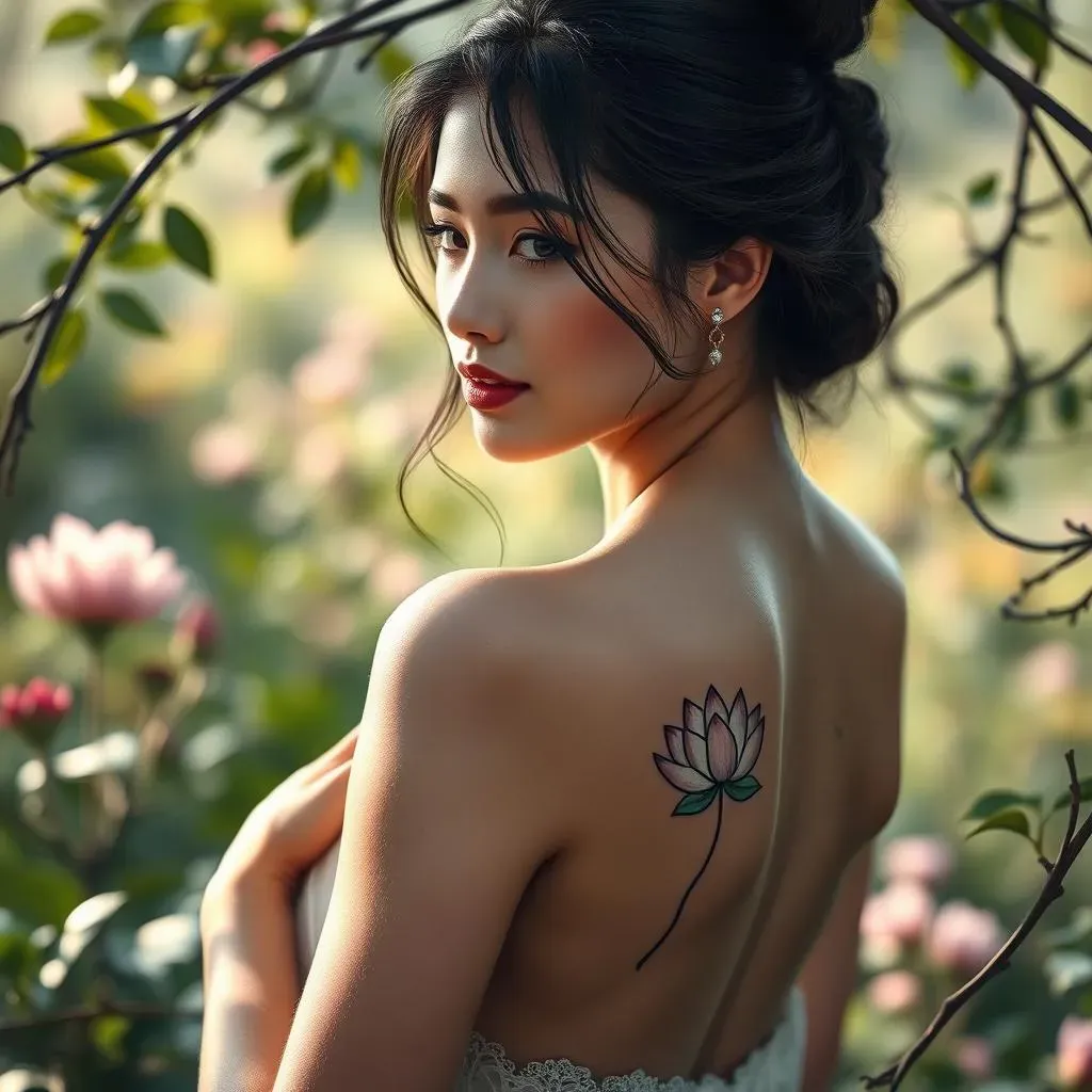 Popular Cute Back Tattoo Designs: Flowers, Spines & More