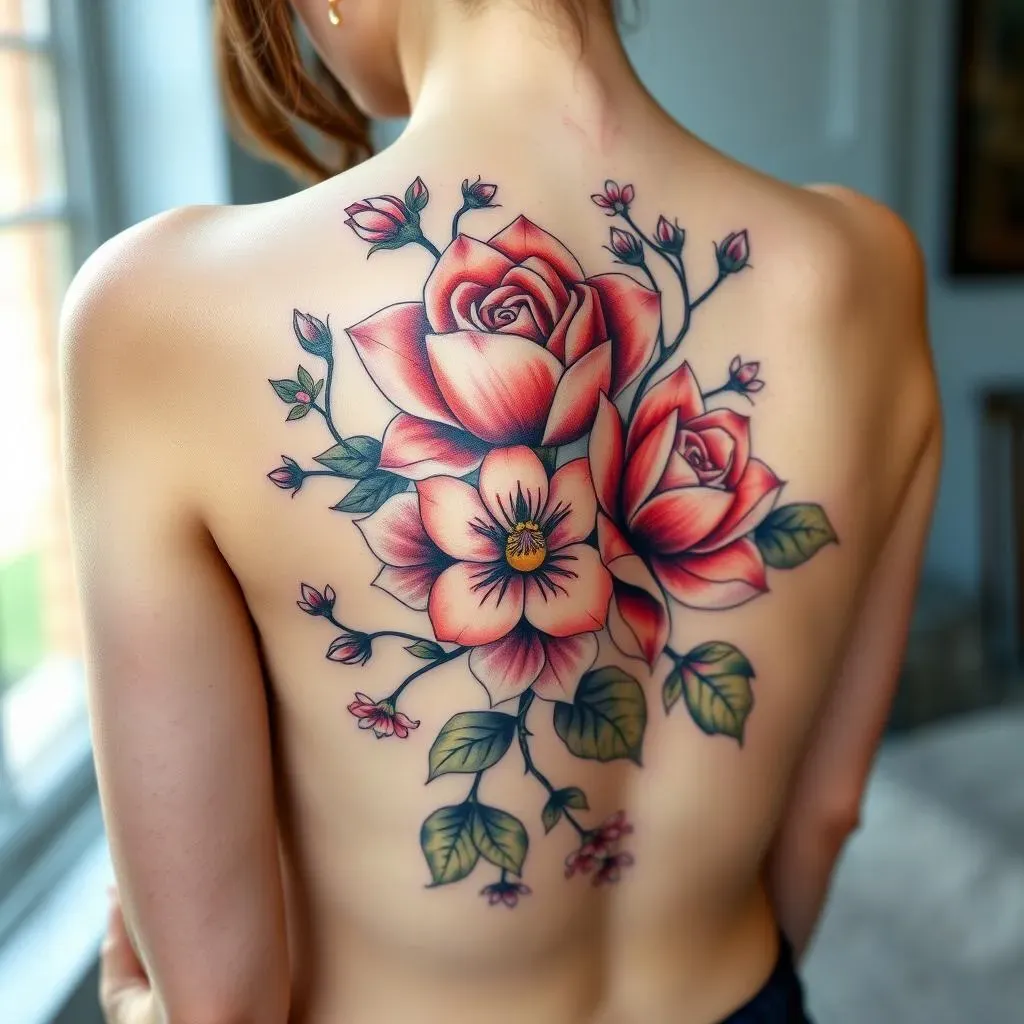 Popular Flower Designs for Back Tattoos and Their Meanings