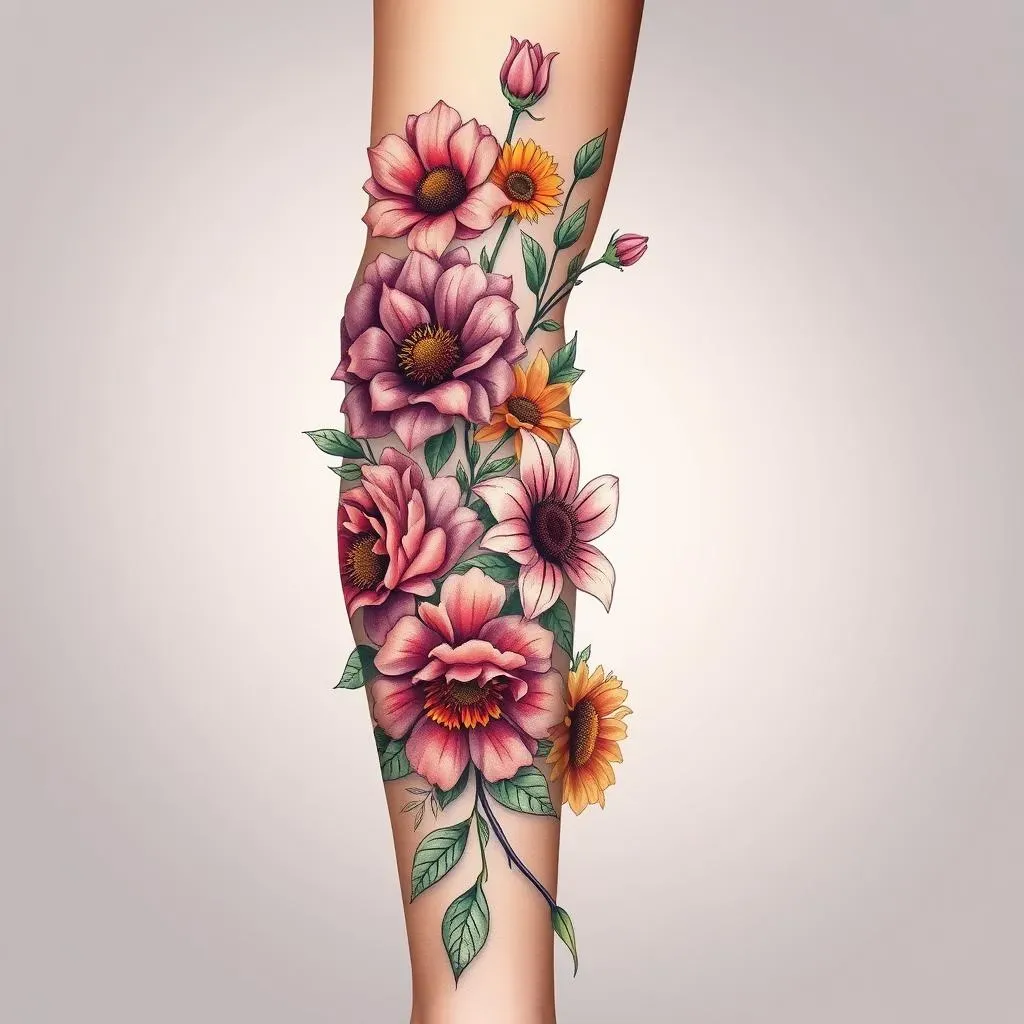 Popular Half Sleeve Tattoo Designs for Women