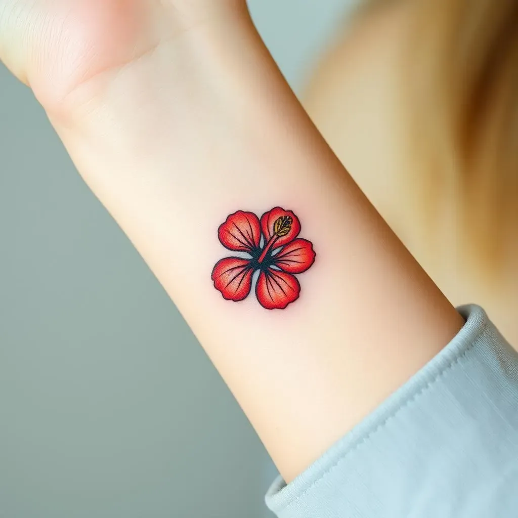 Popular Hibiscus Tattoo Designs for Women