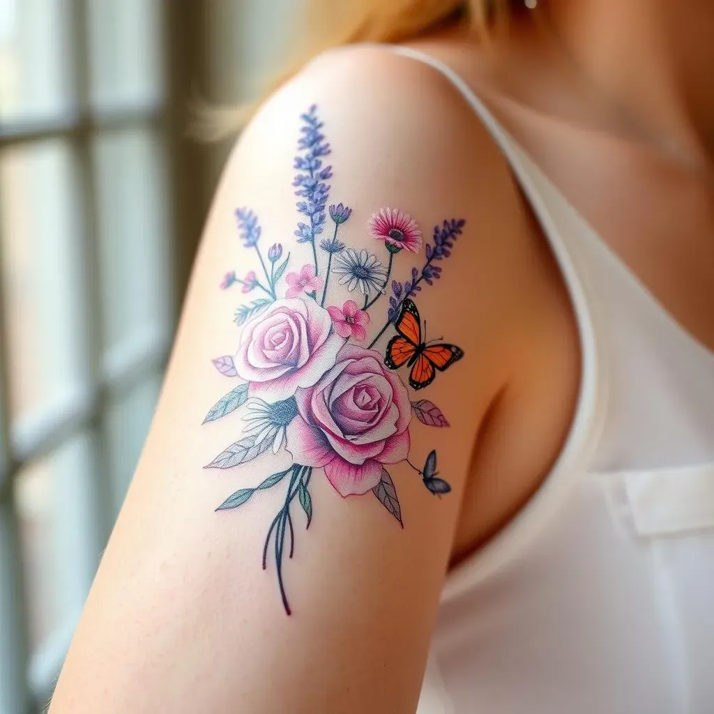 Popular Lavender Tattoo Designs for Women