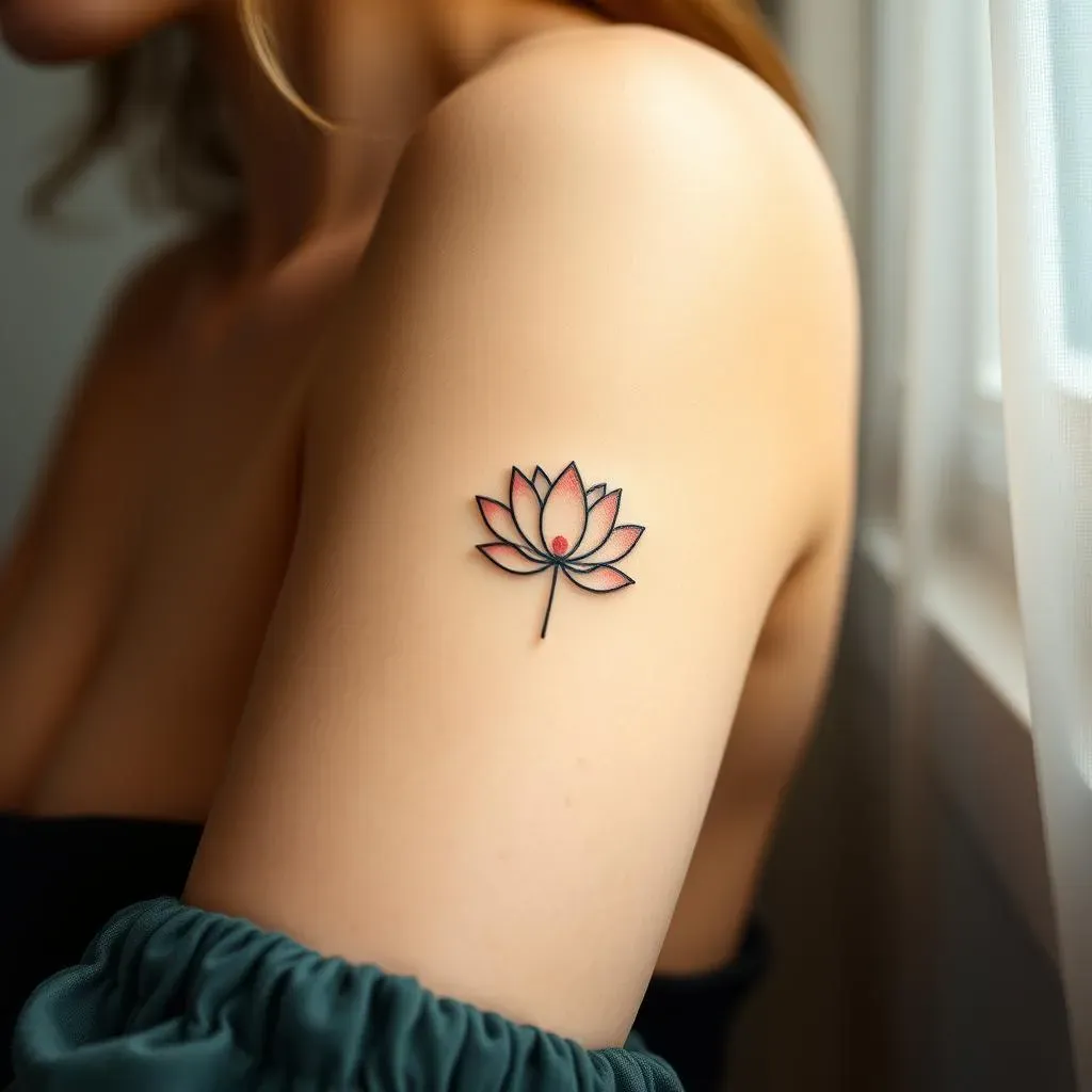 Popular Lotus Flower Tattoo Designs for Women