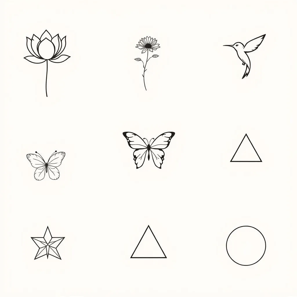 Popular Minimalist Symbol Tattoos for Women: Meanings and Designs