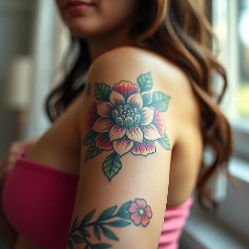 Popular Quarter Sleeve Tattoo Designs for Females