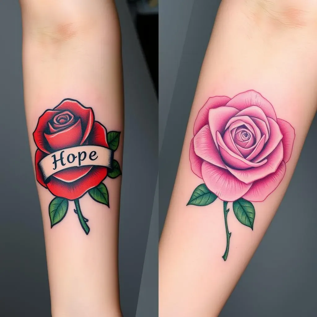 Popular Rose Tattoo Styles for the Arm: From Traditional to Modern