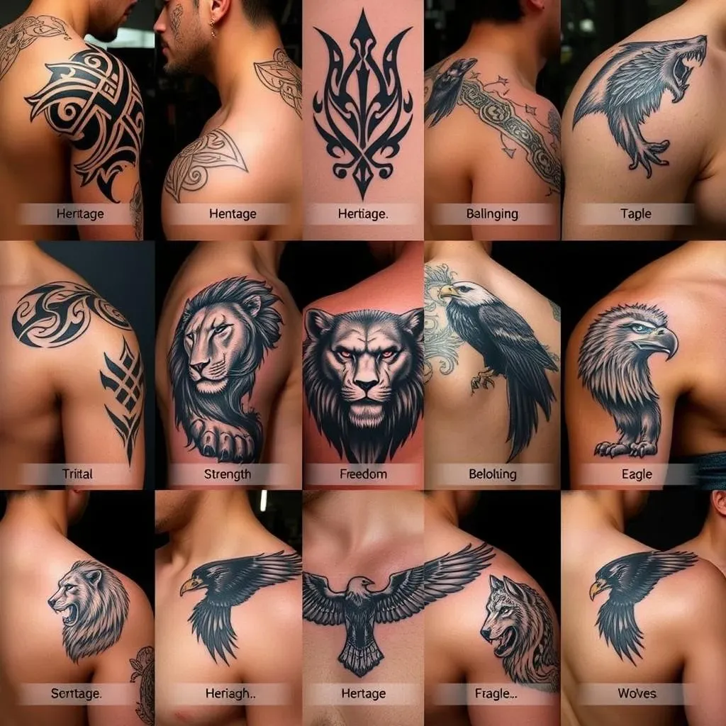 Popular Shoulder Tattoo Designs for Men and Their Meanings