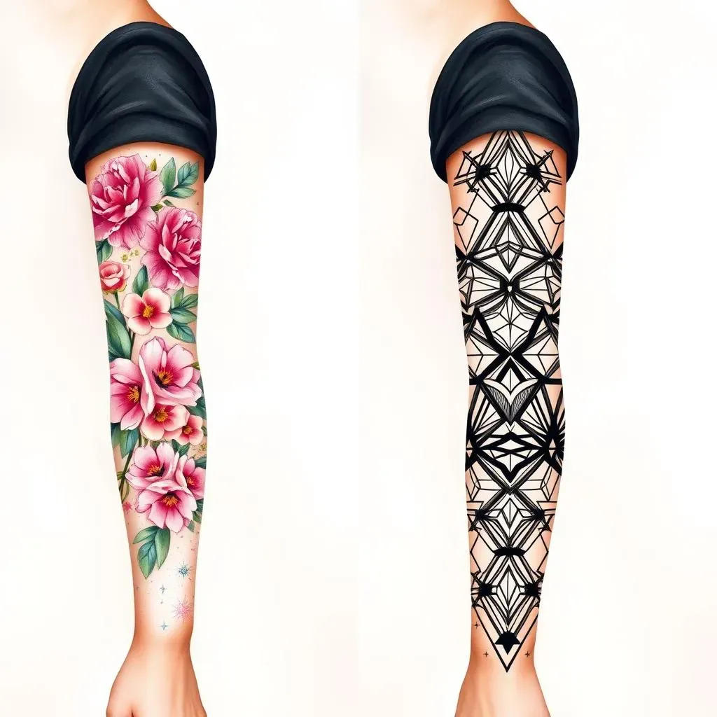 Popular Styles and Designs for Arm Sleeve Tattoos