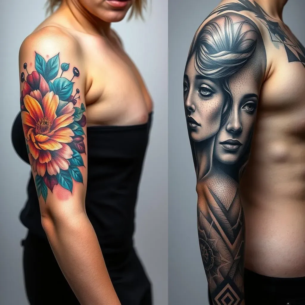Popular Styles and Techniques for Female Sleeve Tattoos
