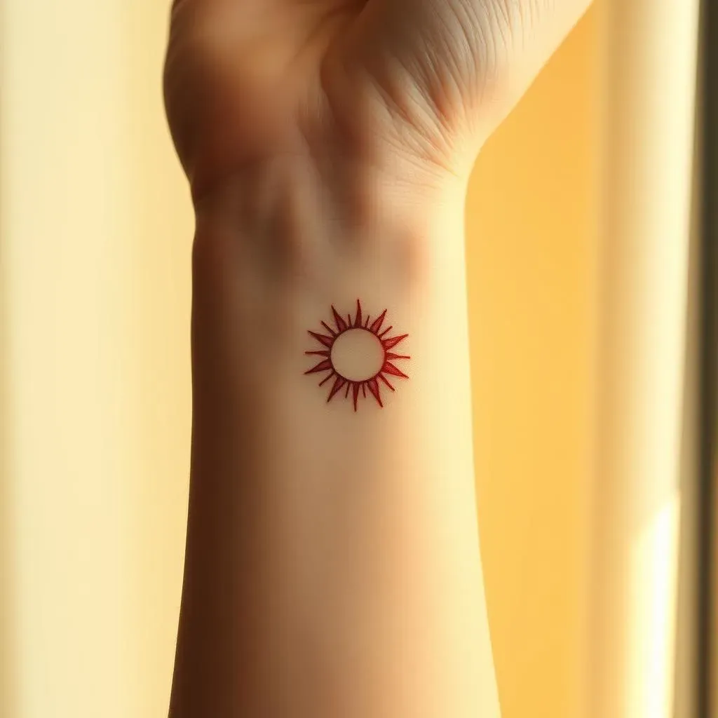 Popular Sun Tattoo Designs for Women: From Minimalist to Bold