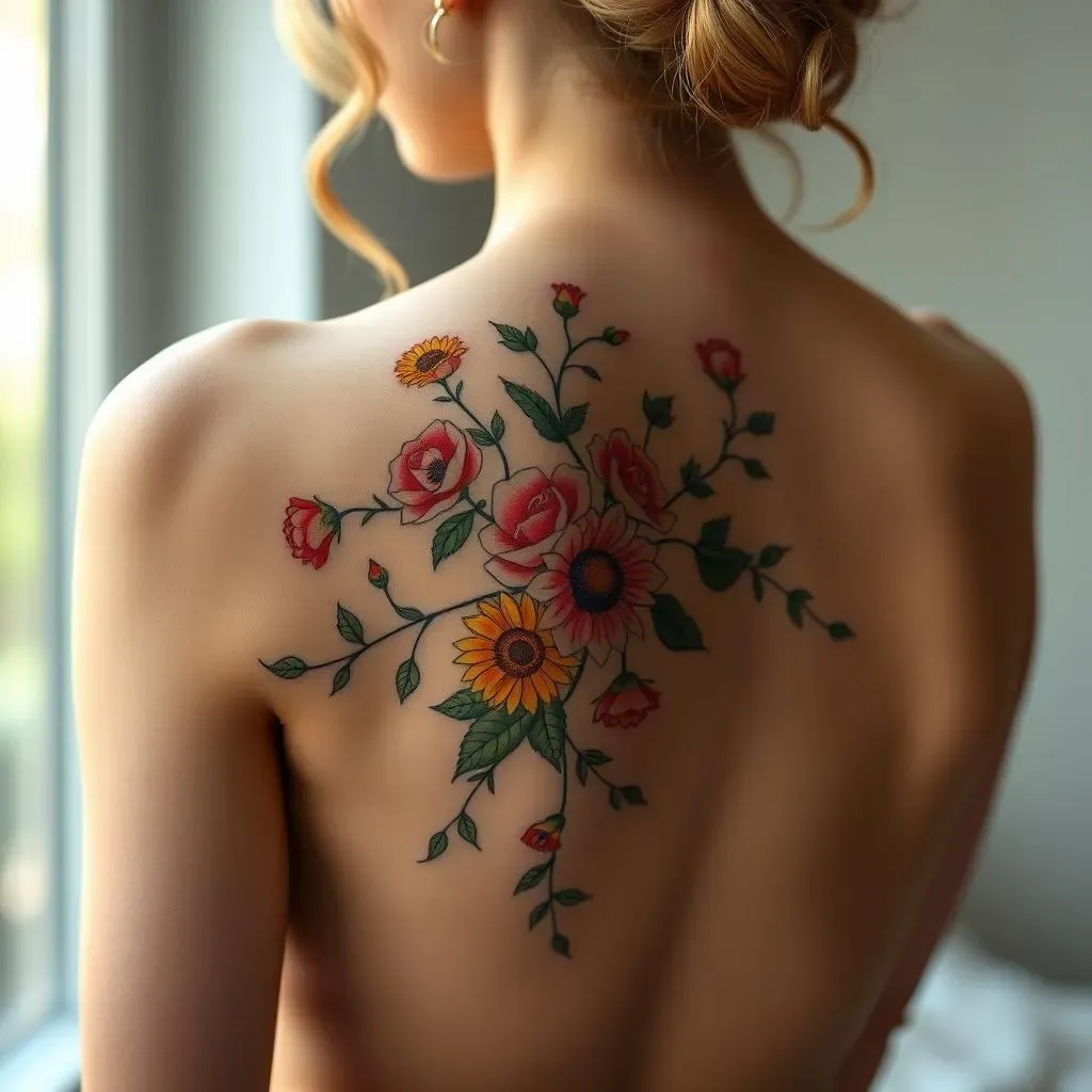 Popular Tattoo Designs for Women's Upper Back