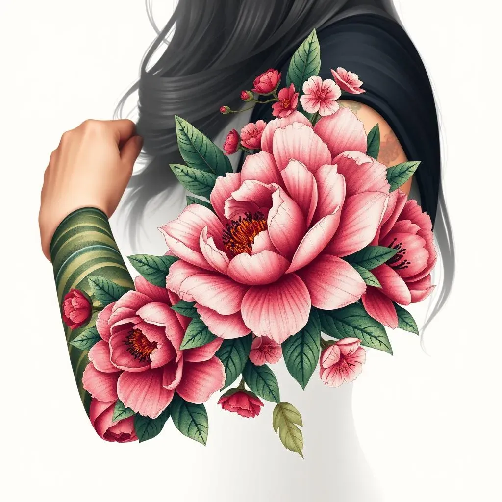 Popular Tattoo Ideas for Women: Half Sleeve Designs