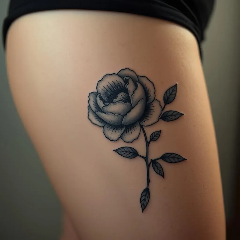 Popular Tattoo Ideas for Women on Thighs