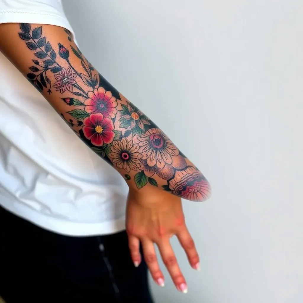 Popular Themes and Styles for Women's Sleeve Tattoos