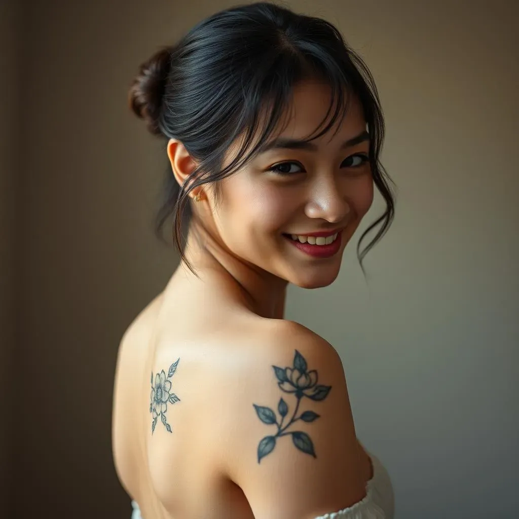 Popular Upper Shoulder Tattoo Designs for Females