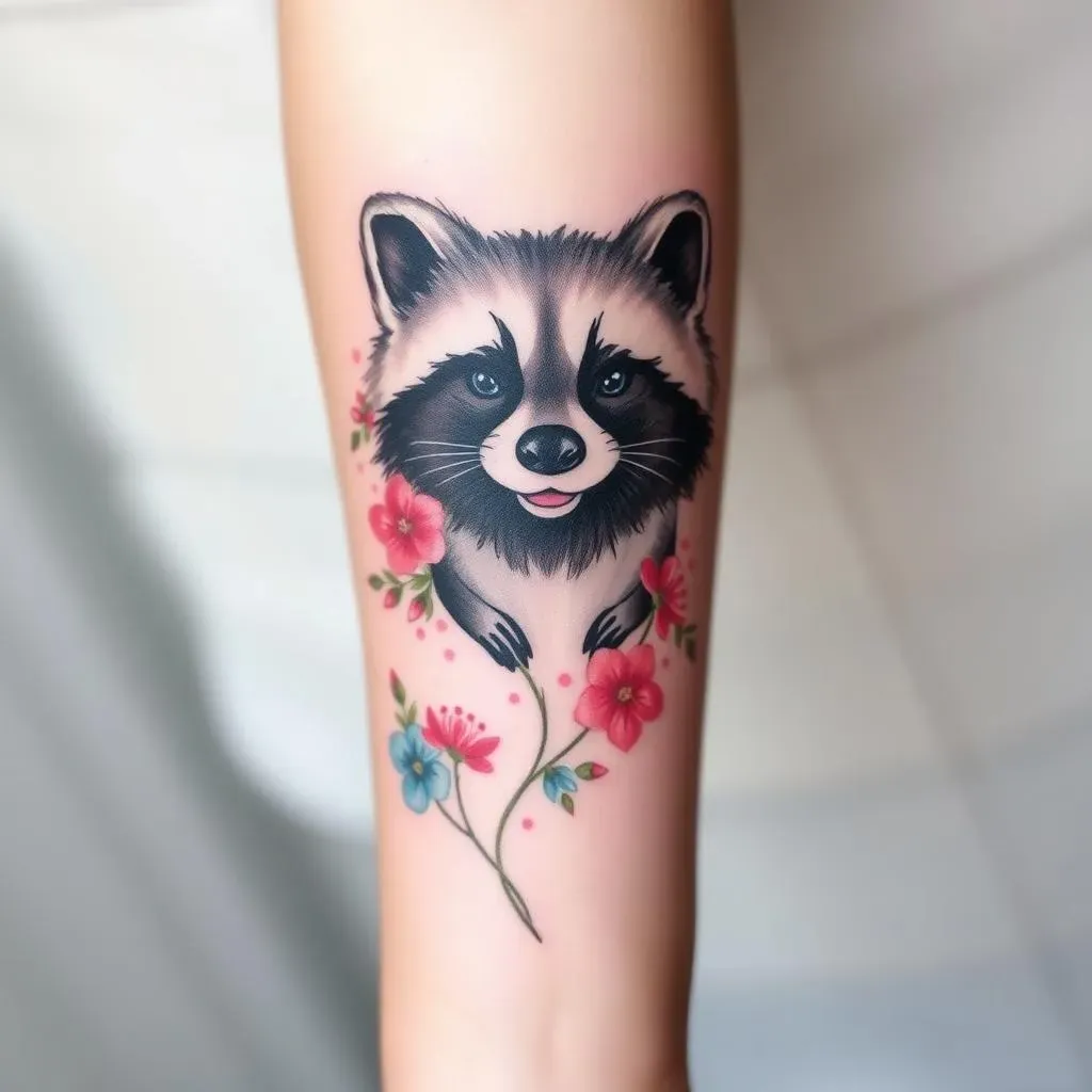 Raccoon Tattoos for Women: A Wildly Popular Choice