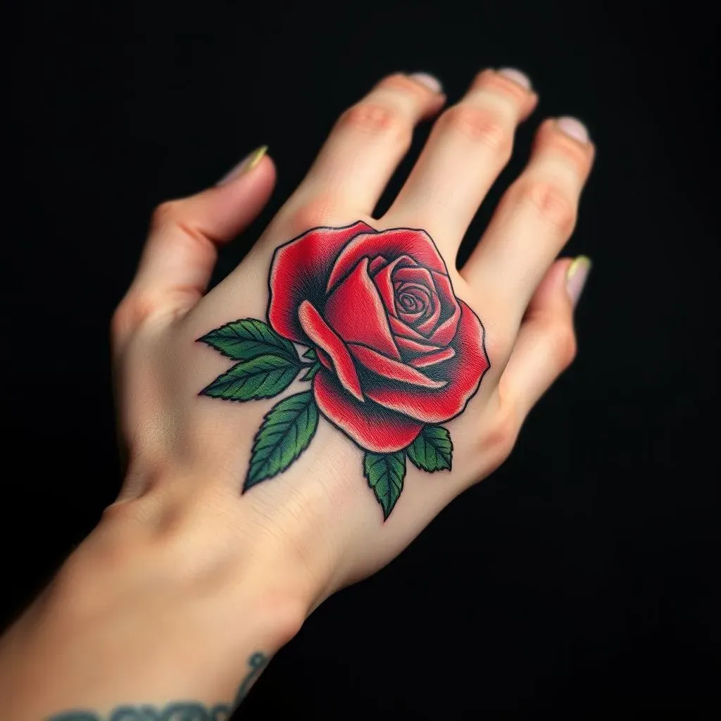 Rose Hand Tattoo Designs: A Timeless Trend