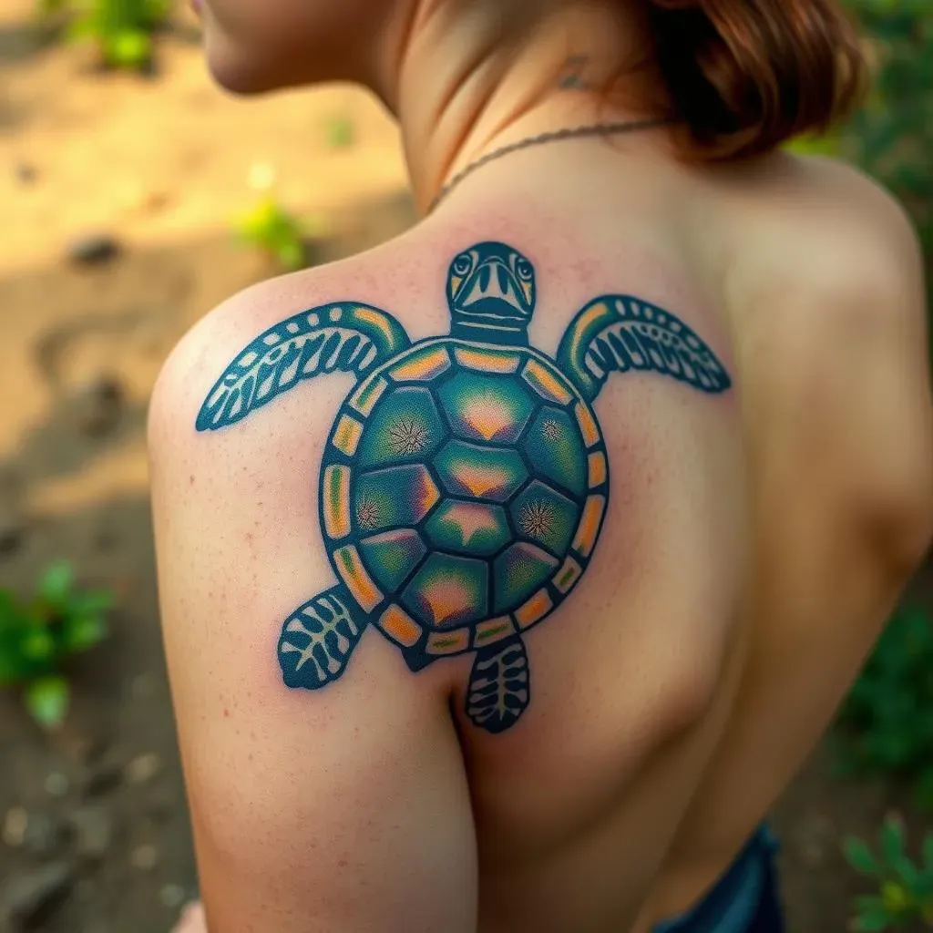 Showcase of Stunning Turtle Tattoos for Women: Inspiration for Your Next Ink