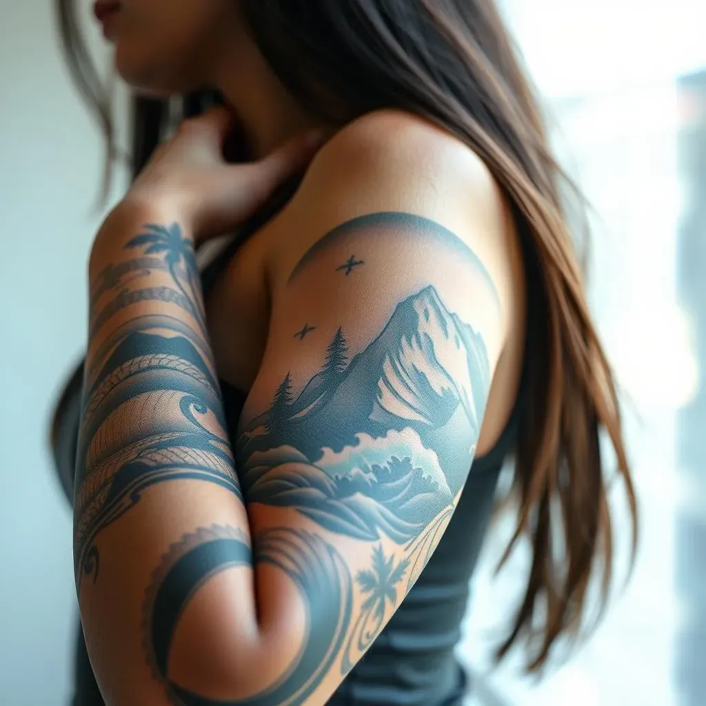 Showcasing Unique Women Sleeve Tattoo Ideas