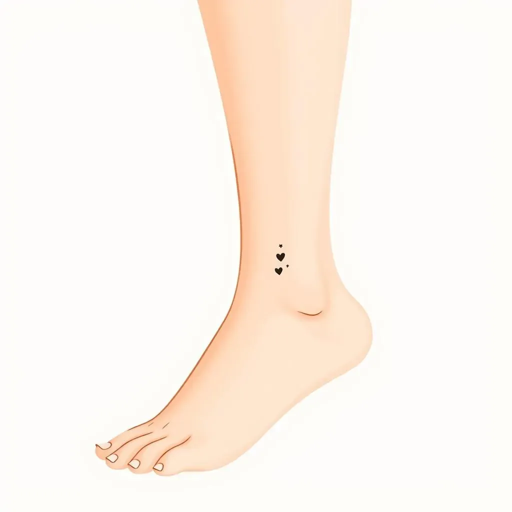 Simple and Small Leg Tattoo Ideas for FirstTimers
