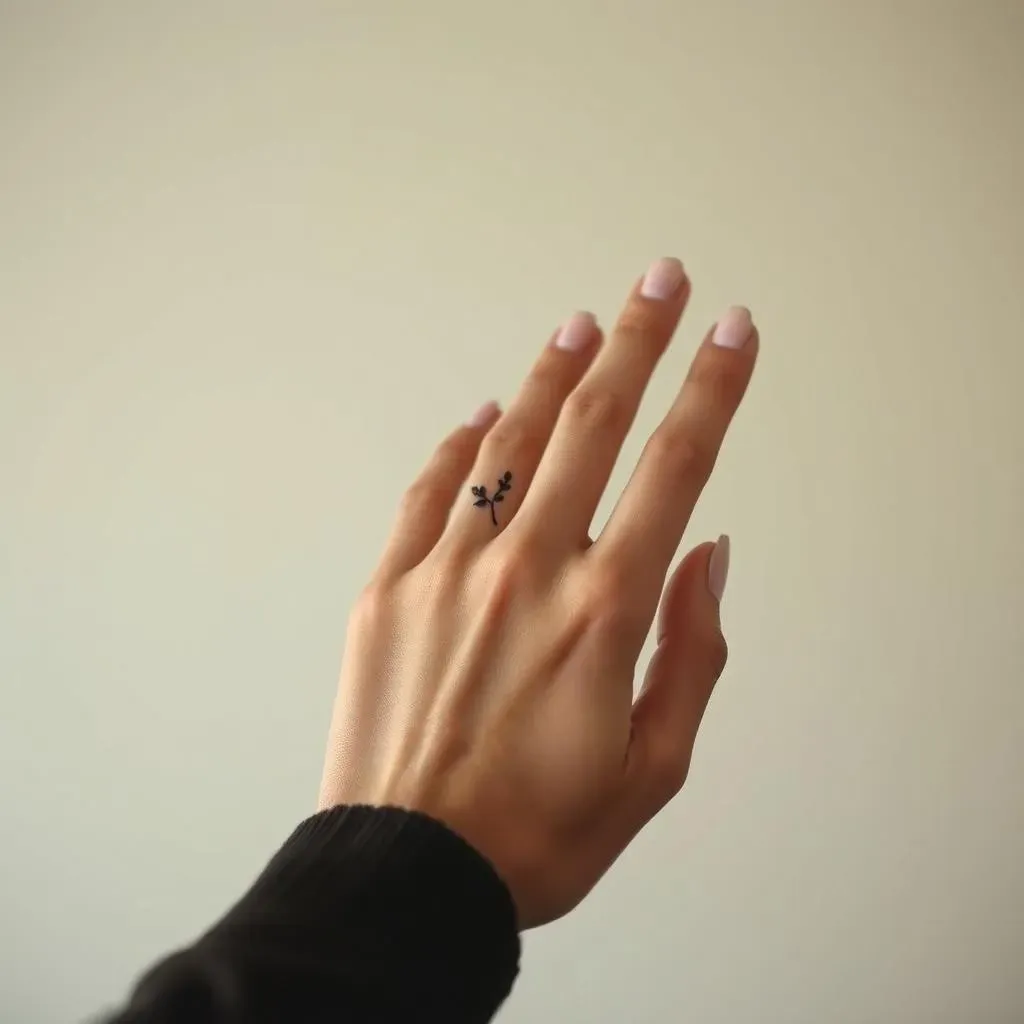 Simple Hand Tattoos for Women: Elegant and Understated