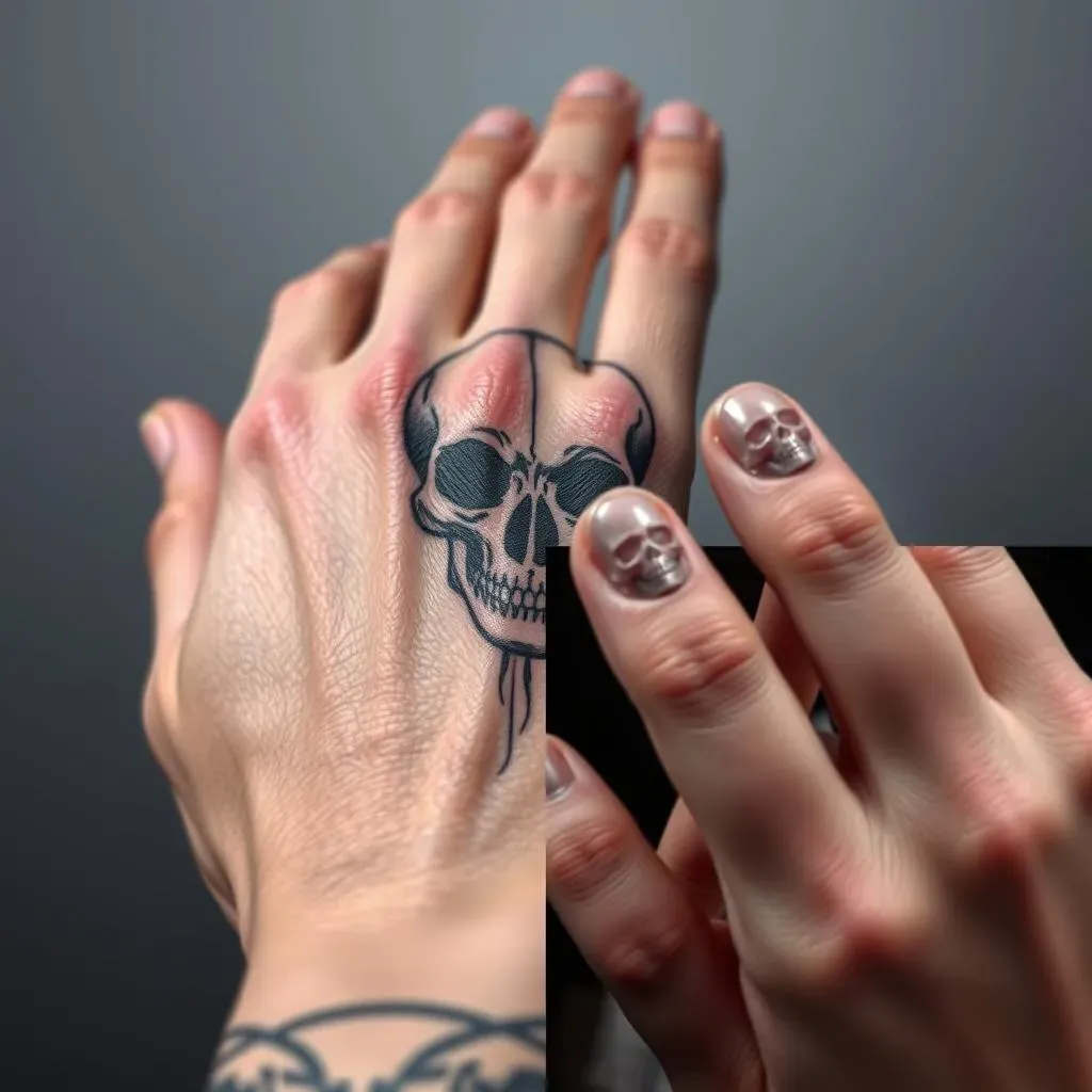 Skull Hand Tattoo Placement: Exploring the Art