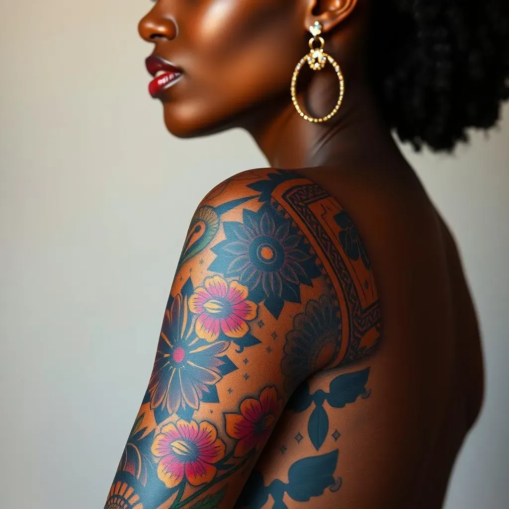 Sensational Sleeve Tattoo Ideas for Black Females