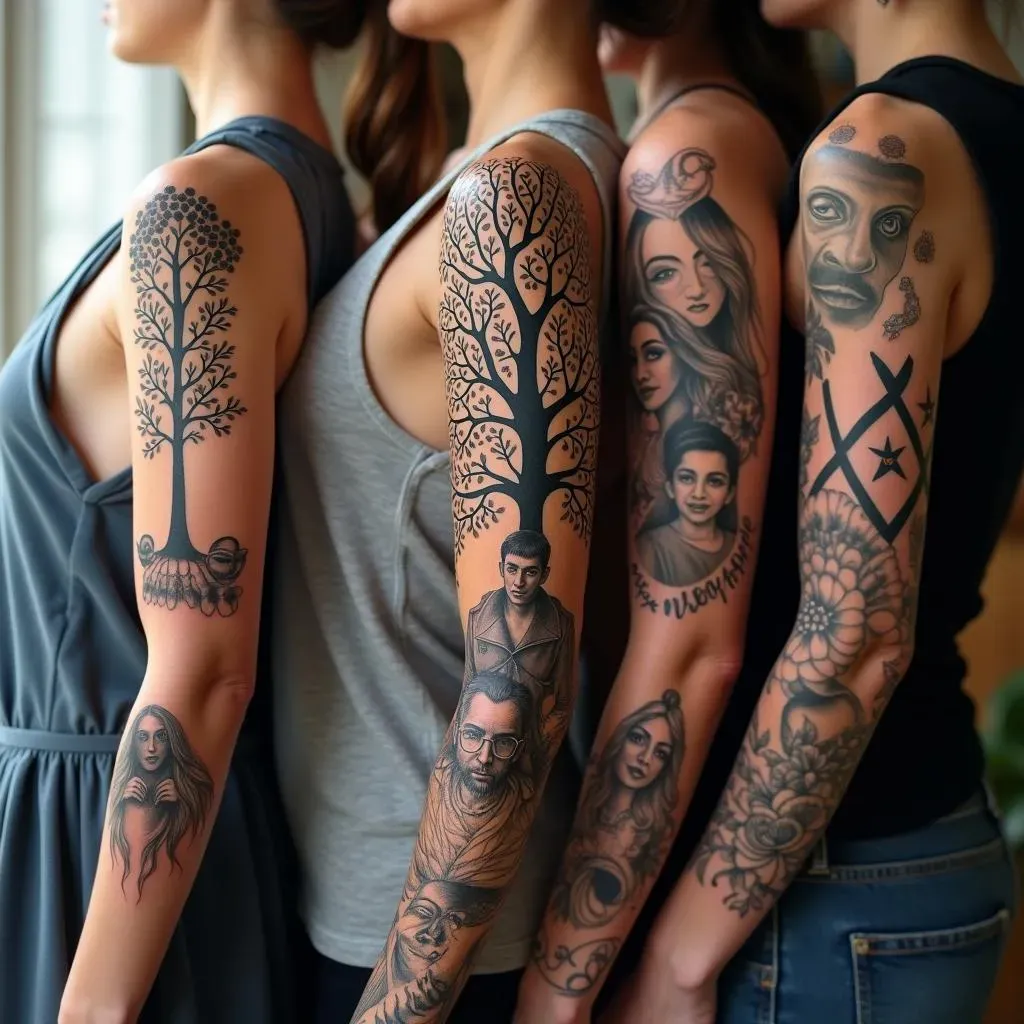 Ultimate Sleeve Tattoo Ideas for Family:  Designs To Inspire