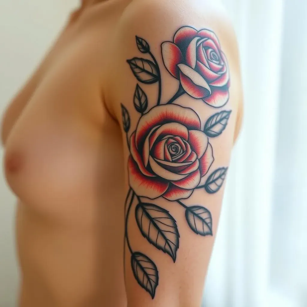 Alluring Sleeve Tattoo Ideas Roses: Discover your Perfect Design