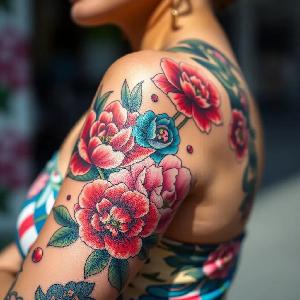 Amazing Sleeve Tattoos for Women Color: Ideas & Inspiration