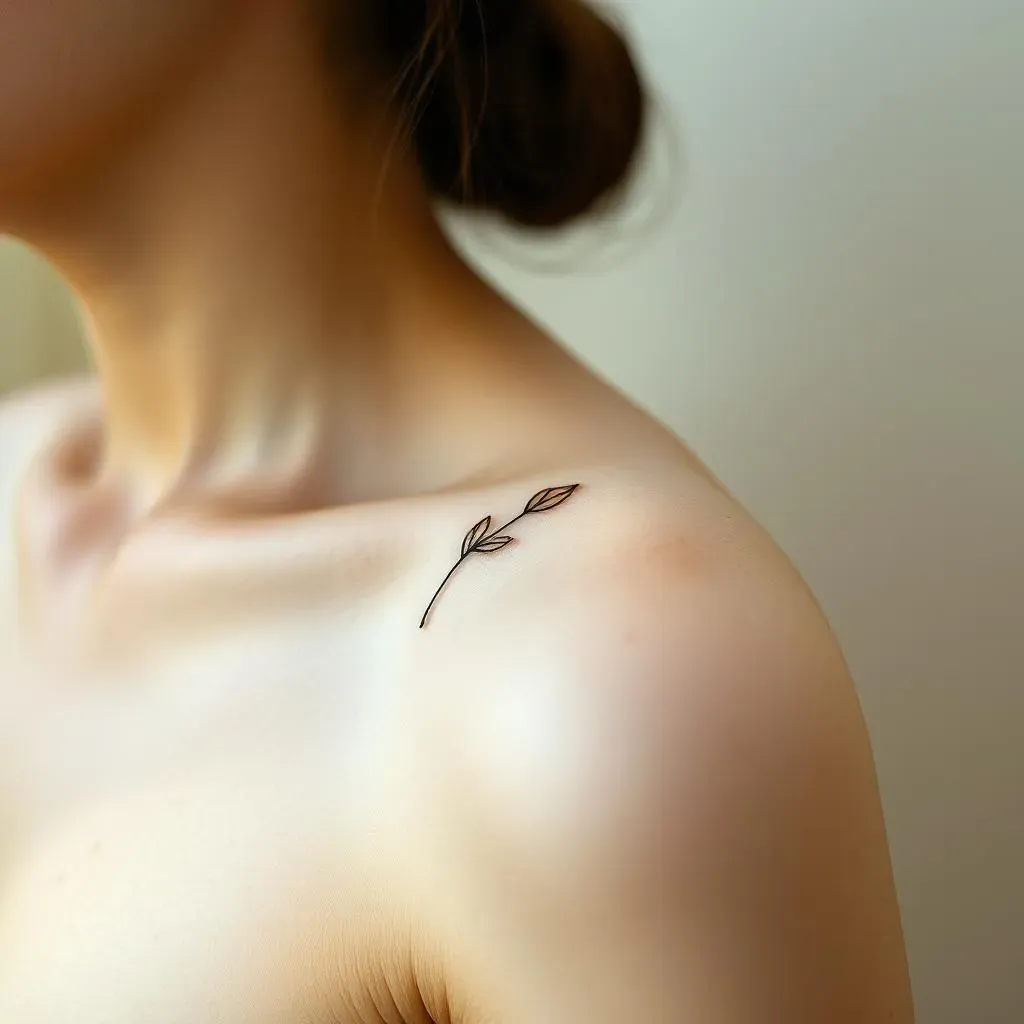 Small and Delicate Shoulder Tattoo Designs