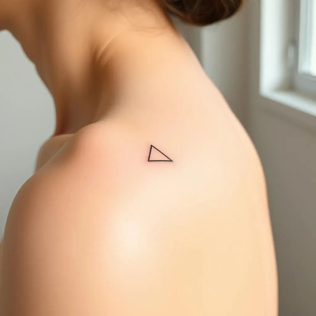 Small and Minimalist Shoulder Tattoos: Subtle Statements