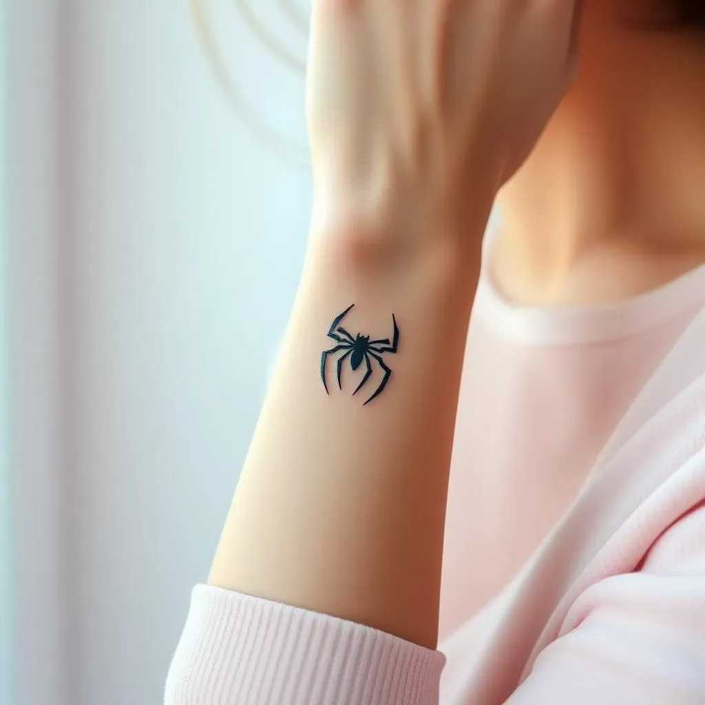 Small but Mighty: Minimalist Marvel Tattoos for Women