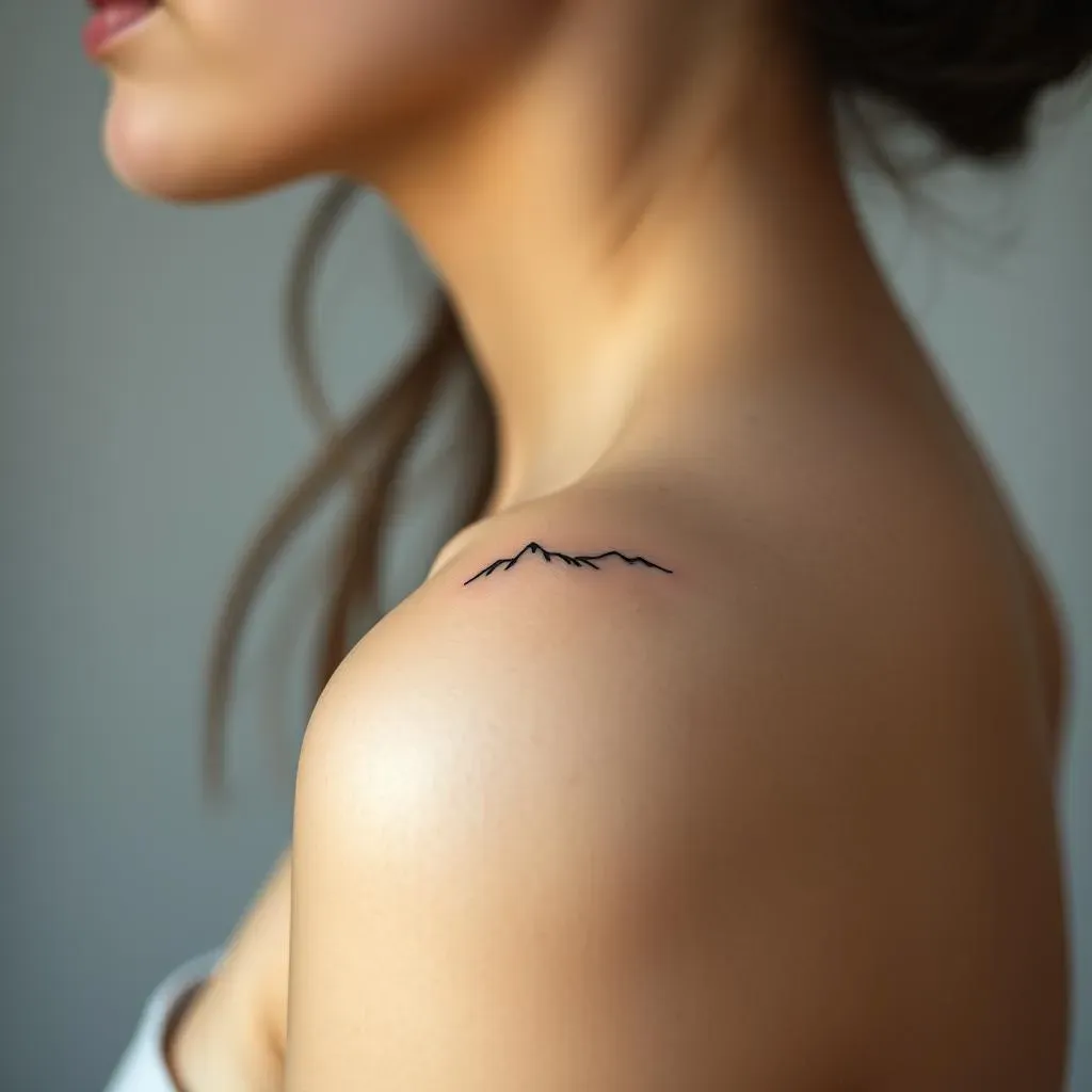 Small but Significant: Minimalist Shoulder Tattoo Designs