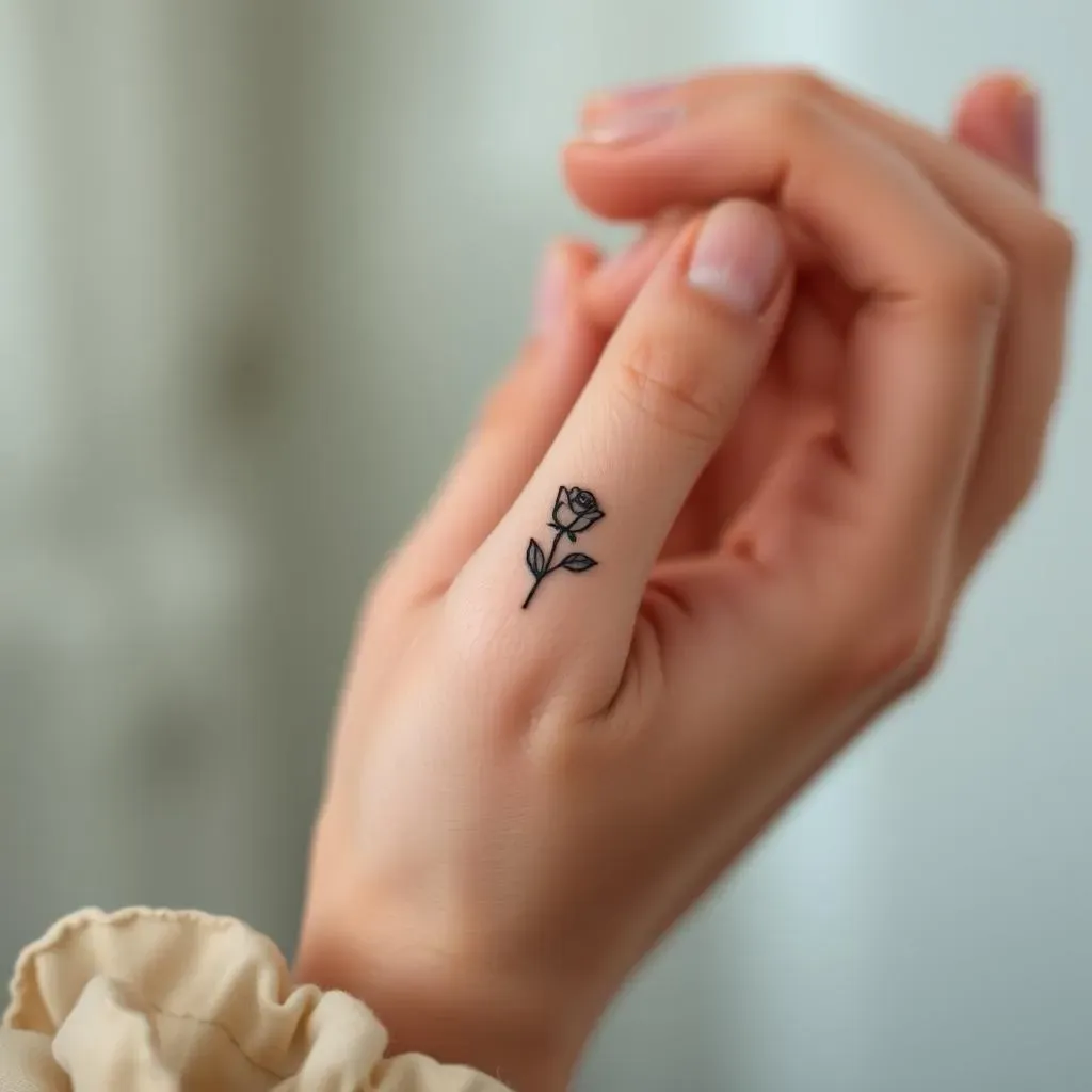 Small & Dainty Tattoo Ideas for Women on Hand