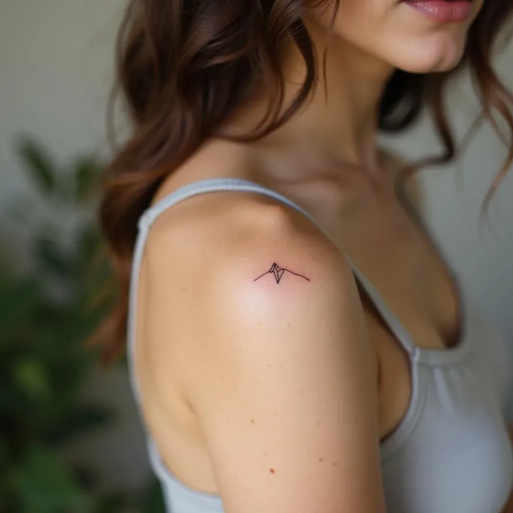 Small Minimalist Shoulder Tattoos: Less is More