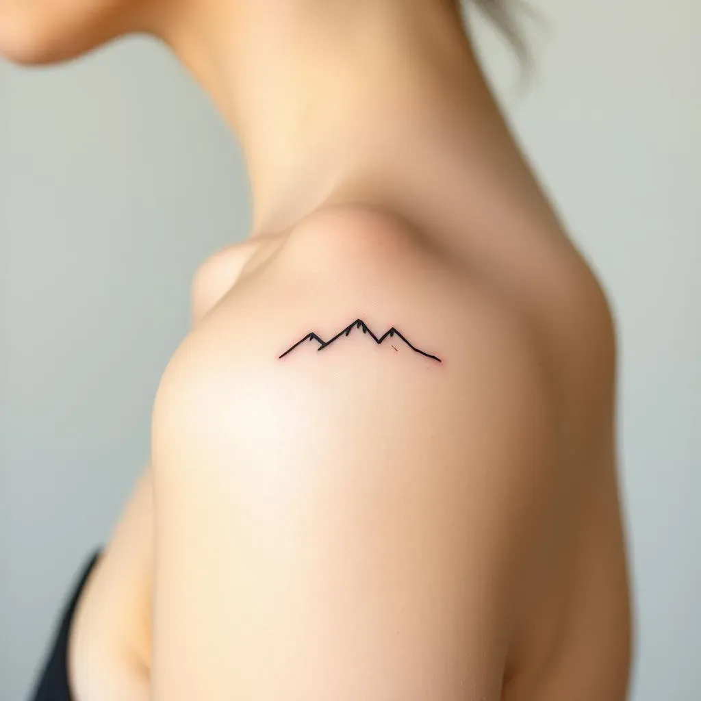 Small Minimalist Shoulder Tattoos: Subtle Statements with Big Impact