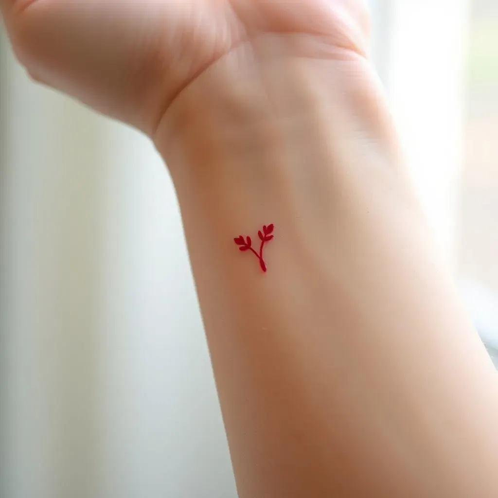 Amazing Small Red Tattoo Ideas for Females: Find Your Unique Ink
