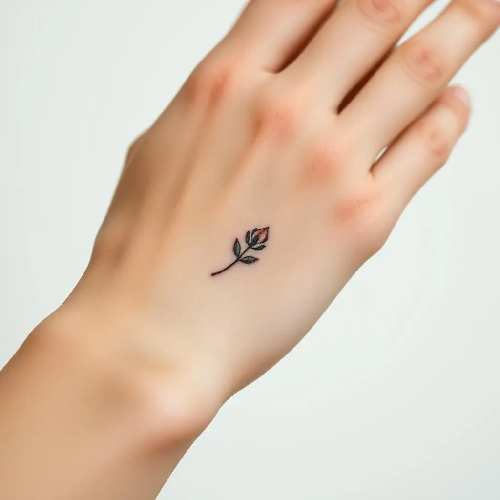 Absolute Small Tattoo Designs for Women's Hands: Ideas